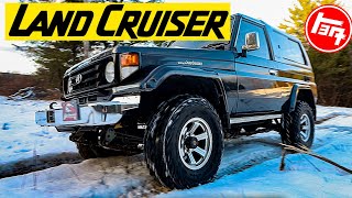 Heres Why The Toyota Land Cruiser 70 Series Is an SUV Icon 4K  DriveHub [upl. by Weidar164]