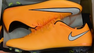 Nike Mercurial Vapor X FG Laser Orange [upl. by Nerine579]