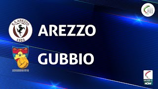 Arezzo  Gubbio 10  Gli Highlights [upl. by Rustin]