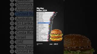 Big Mac Index 2024 [upl. by Okubo214]