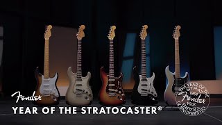 Exploring the 70th Anniversary Stratocasters  Year of the Strat  Fender [upl. by Enyahs657]