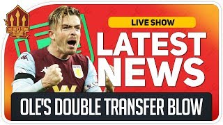 Solskjaers Grealish amp Fernandes Transfer Blow Man Utd Transfer News [upl. by Anhaj]