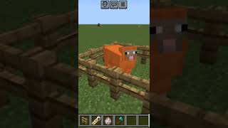 How to make colourfull sheep 🐑in Minecraft minecraft viral shorts [upl. by Leblanc624]