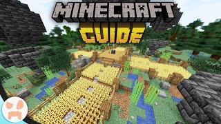 SEMIAUTOMATIC WHEAT FARM  The Minecraft Guide  Minecraft 117 Tutorial Lets Play 134 [upl. by Merete]