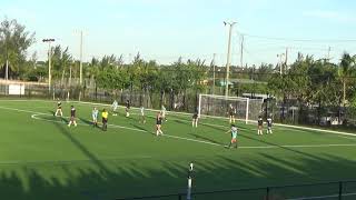 High School Soccer National girls Championships St Andrews vs Lyford Cay 2nd half pt1 [upl. by Ahsinat]