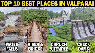 Top 10 Places to Visit in Valparai  Valparai Tourist Places 2022  Tamil Vlog [upl. by Aihsekan]