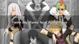 REBORN Funny Sunny Day HD Cover VARIASqualo  Belphegor  Lussuria Kanji Romaji English Lyrics [upl. by Adnyc]