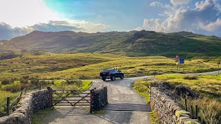 HARDKNOTT PASS  THE STEEPEST ROAD in ENGLAND  An Evening Drive in the Lake District National Park [upl. by Aifas938]