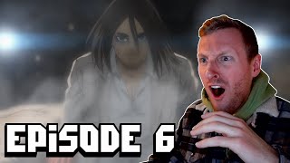 ATTACK ON TITAN SEASON 4 EPISODE 6 REACTION  THE WAR HAMMER TITAN [upl. by Anrapa565]