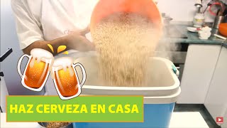 Cómo hacer Cerveza artesanal y casera Receta cerveza 🍾😋 [upl. by Assehc]