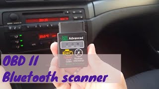 OBDII ELM327 Bluetooth  Chinese Adapter for Car Diagnostics review [upl. by Enyamert]