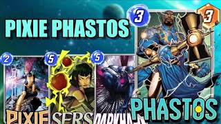 BUFFS DISCOUNTS HIGHROLLS Pixie Phastos Marvel Snap [upl. by Sankey623]