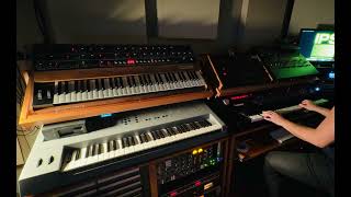 Emu Emulator III and Sequential Prophet 10 triggered by Synclavier Synth Demo [upl. by Aicad]