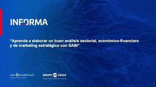 Aprenda a elaborar un buen análisis sectorial financiero y de marketing estratégico con SABI [upl. by Damas]