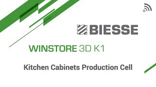 Biesse Systems Winstore 3D K1 Rover BFT  Kitchen Cabinets Production Cell [upl. by Donalt]