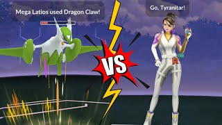 How to beat leader sierra in pokemon go [upl. by Tnarud]