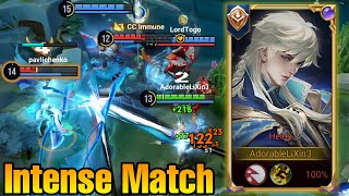 INTENSE MATCH🔥PRO HIGH RANK PLAYERS WONT ACCEPT DEFEAT💪HEINO GAMEPLAY HONOR OF KINGS [upl. by Ortrud]