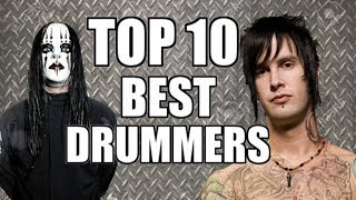 TOP 10 BEST DRUMMERS [upl. by Bilski421]