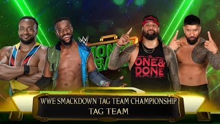 full match  uso vs new day tag team match WWE champion match 30 June 2024 [upl. by Diver693]