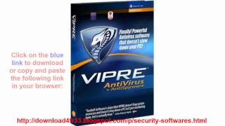 Get VIPRE Antivirus amp AntiSpyware 4 FULL Version [upl. by Spooner]