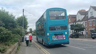 Ride on Arriva Kent and Surrey Volvo B7TL Wright Eclipse Gemini  6127 LJ51 DHN  Route 7 [upl. by Hartmunn16]