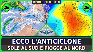 Previsioni METEO Italia • Arriva lAlta Pressione al Sud Piogge al Nord [upl. by Sochor171]