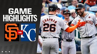 Giants vs Royals Game Highlights 92124  MLB Highlights [upl. by Narine]