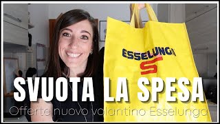 Svuota la spesa 🛒 Esselunga  Offerte nuovo volantino grandi marche [upl. by Darcy]