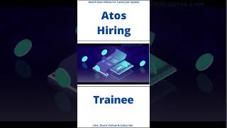 Atos Syntel Hiring youtubeshorts shortsvideo [upl. by Leander]