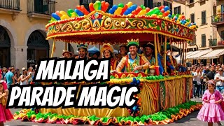 Malaga Carnival 2024 Parade Is Absolutely Insane [upl. by Inaflahk947]