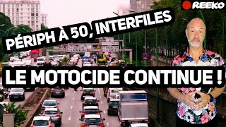 PÉRIPHERIQUE PARISIEN A 50 KMH ET INTERFILES  🔴 REEKO Unchained MOTOR NEWS [upl. by Daryl]