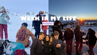 week in my life  au ski avec les copains [upl. by Cirek]