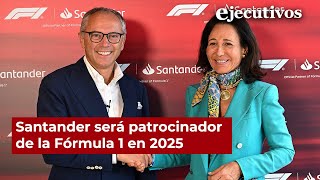 Noticia destacada Banco Santander será patrocinador oficial de la Fórmula 1 a partir de 2025 [upl. by Korella462]