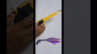 How to Make a Paper Gun  DIY Paper Gun Tutorial  Cool Gun Craft for Kids  Fun Project shorts [upl. by Winifield755]