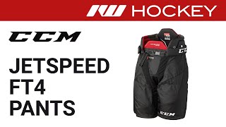 CCM JetSpeed FT4 Pant Review [upl. by Ahsait113]