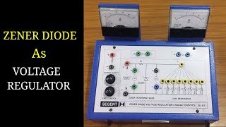 Zener Diode as Voltage Regulator Experiment [upl. by Quinton]