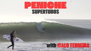 PENICHE PORTUGAL Surf  SUPERTUBOS Freesurfing con Italo Ferreira [upl. by Lenneuq]