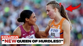 Paris Olympics 400m Hurdles Clash Sydney McLaughlin and Femke Bols Intense Battle [upl. by Kellda]