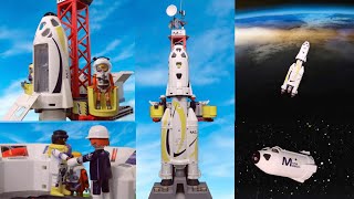 Playmobil Rocket Mars Mission  Part 1 Rocket Launch [upl. by Eitteb]