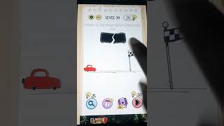 Reach to the finish before time runs out Level 39 Brain Test Game gameplay gaming game [upl. by Sarnoff]