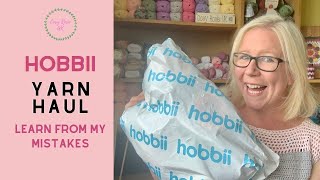 Hobbii Yarn Haul  Dont Make this Mistake [upl. by Renate]