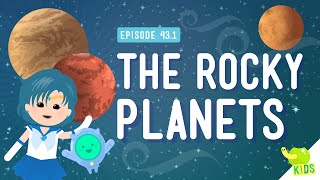 Weather In Space the Rocky Planets Crash Course Kids 431 [upl. by Aikram]