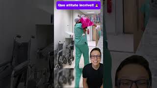 Atitude Incrível 😯🦸 medicina medico enfermeiro enfermagem saude pediatriaonline pediatria [upl. by Eceinaj]