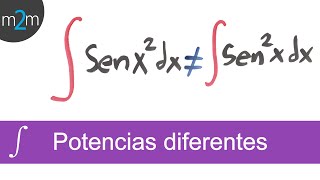 Integrales trigonométricas con potencia │ casos [upl. by Zenobia]