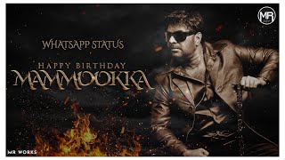 Mammootty Birthday Whatsapp Status 2021  Happy Birthday Mammookka  MR WORKS [upl. by Charmaine]