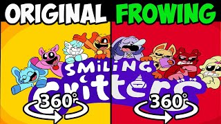 360º VR Smiling Critters vs Frowning Critters 😡 FROWN EVERYDAY😡  in Cinema [upl. by Atig]