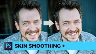 Skin Smoothing in Photoshop [upl. by Aelam]