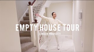 EMPTY HOUSE TOUR  London Property  Ayse Clark [upl. by Gmur]