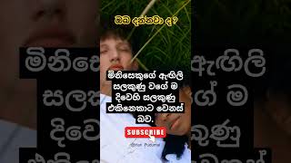 ඔයා දැනගෙන හිටිය ද  😮🤓🕵️ shorts science sinhala [upl. by Aneleairam303]