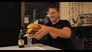 BURGIES MONSTER WTF BURGER CHALLENGE IN DUBBO NSW [upl. by Verile370]